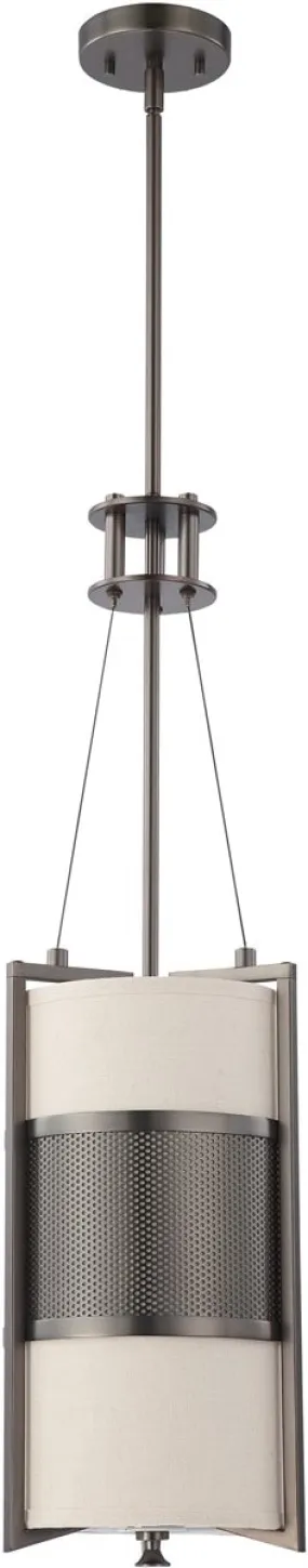 10"W Diesel 1-Light LED Pendant Light Hazel Bronze