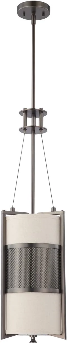 10"W Diesel 1-Light LED Pendant Light Hazel Bronze