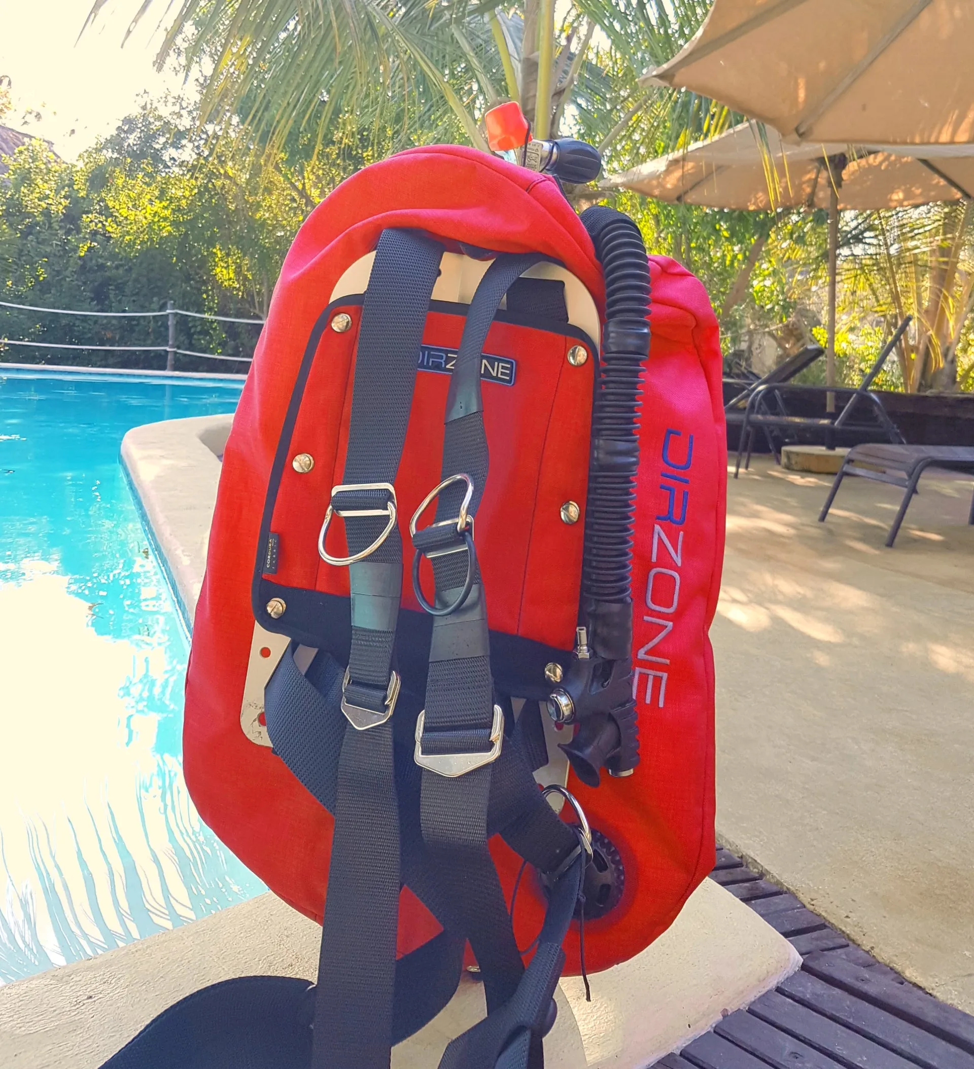 14l Scuba Mono Travel Wing Set - Dir Zone - 4 Colors