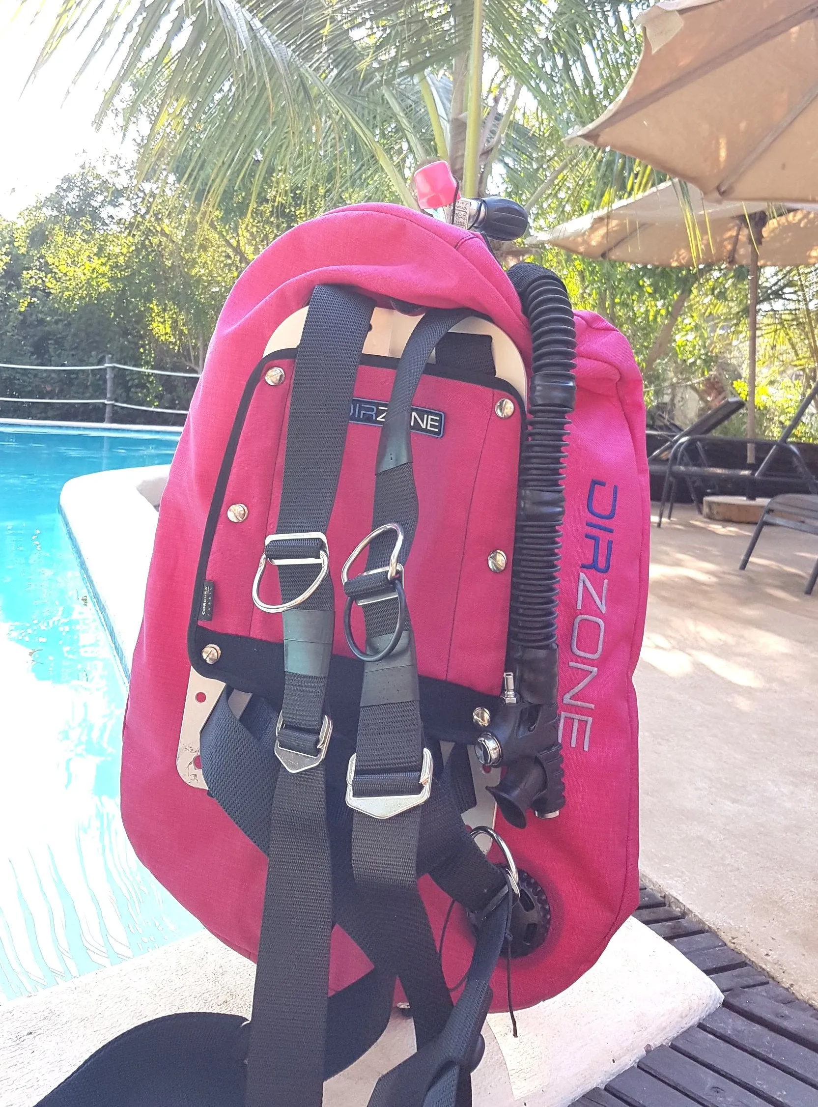 14l Scuba Mono Travel Wing Set - Dir Zone - 4 Colors