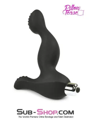 1712M-SIS      Sissy Bitch Boi Prostate & Perineum Vibrating Silicone Dual Point Anal Massager