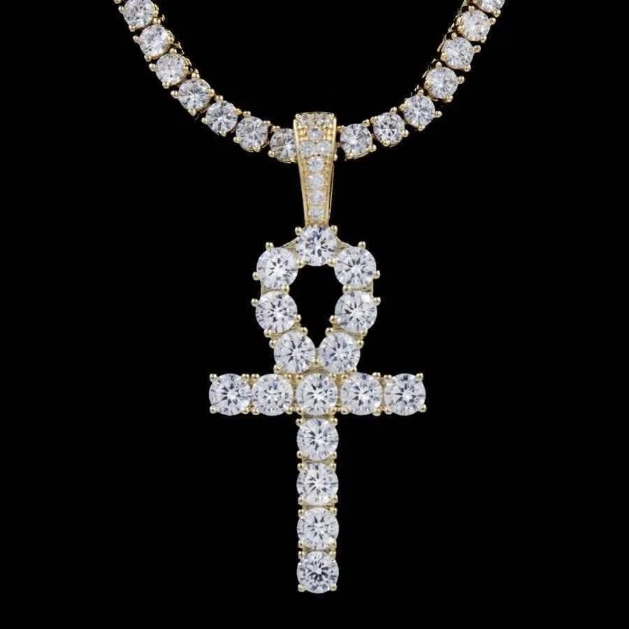 18k Vermeil Ankh Cross