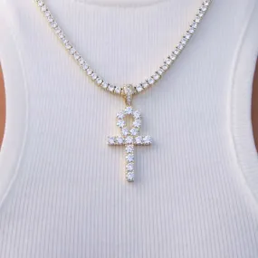 18k Vermeil Ankh Cross