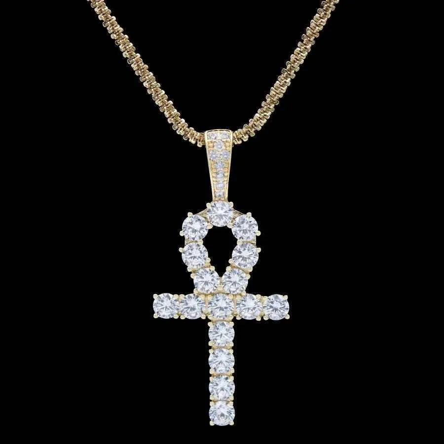 18k Vermeil Ankh Cross