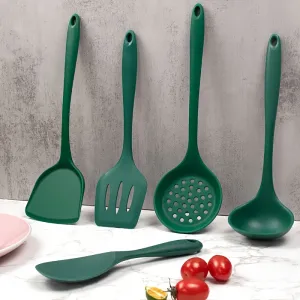 1pc Silicone Spatula, High Temperature Resistant Silicone Kitchenware Set, Special Silicone Spatula And Spoon For Household Cooking Non-stick Pan