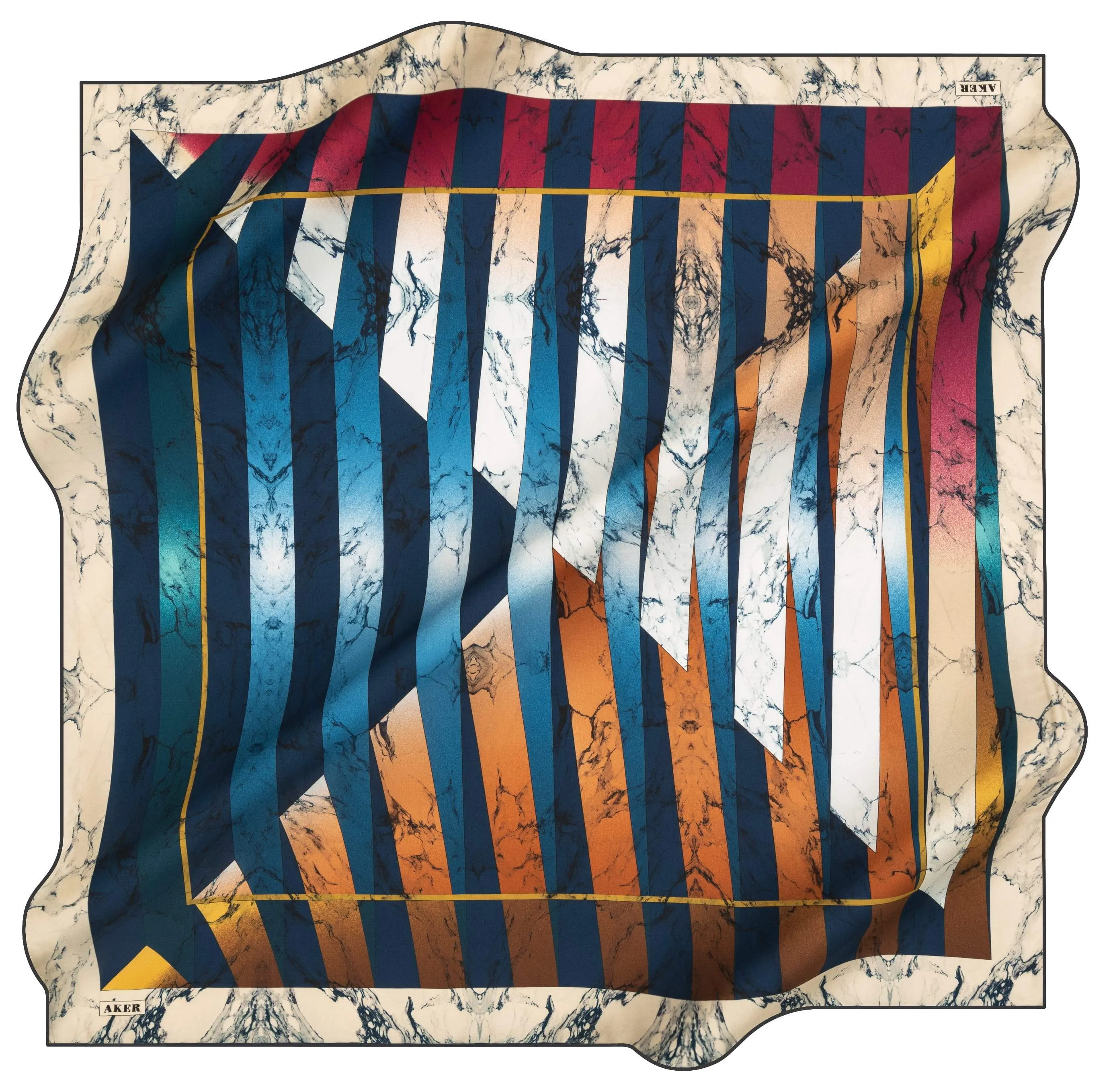 Aker Mondial Turkish Silk Scarf No. 21