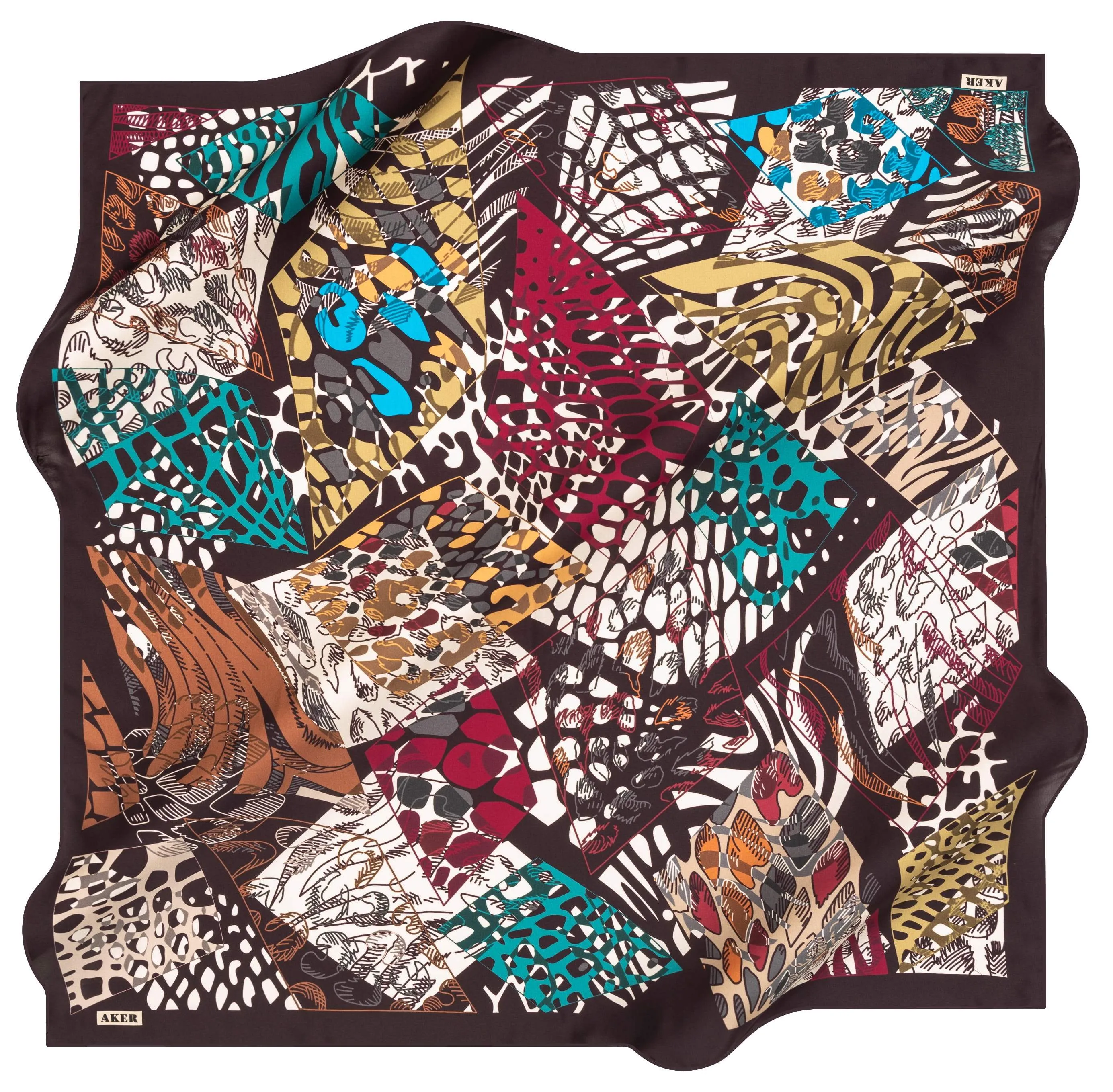 Aker Niikita Women Silk Scarf No.31