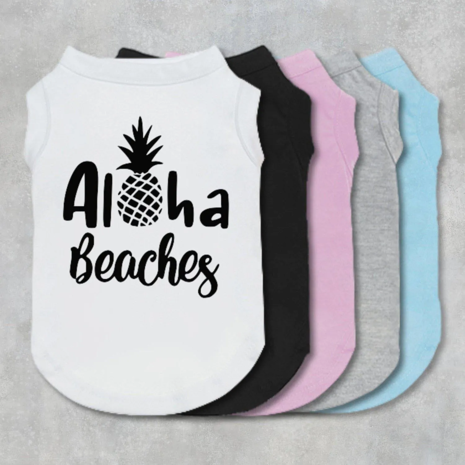 Aloha Beaches Pet Shirt