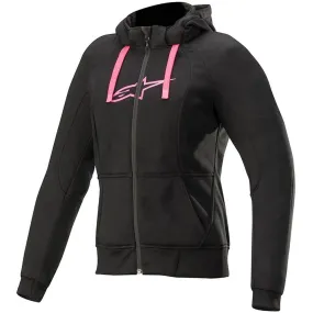 Alpinestars Stella Chrome Sport Hoodie Black Fuchs