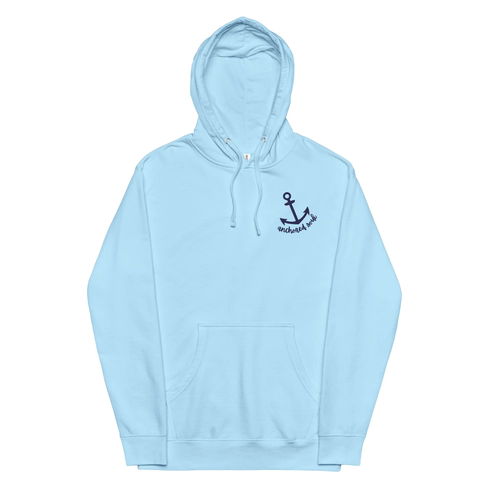 Anchored Soul Embroidered Midweight Lake Hoodie