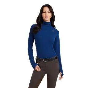 Ariat® Ladies Venture Estate Blue Long Sleeve Baselayer 10041361