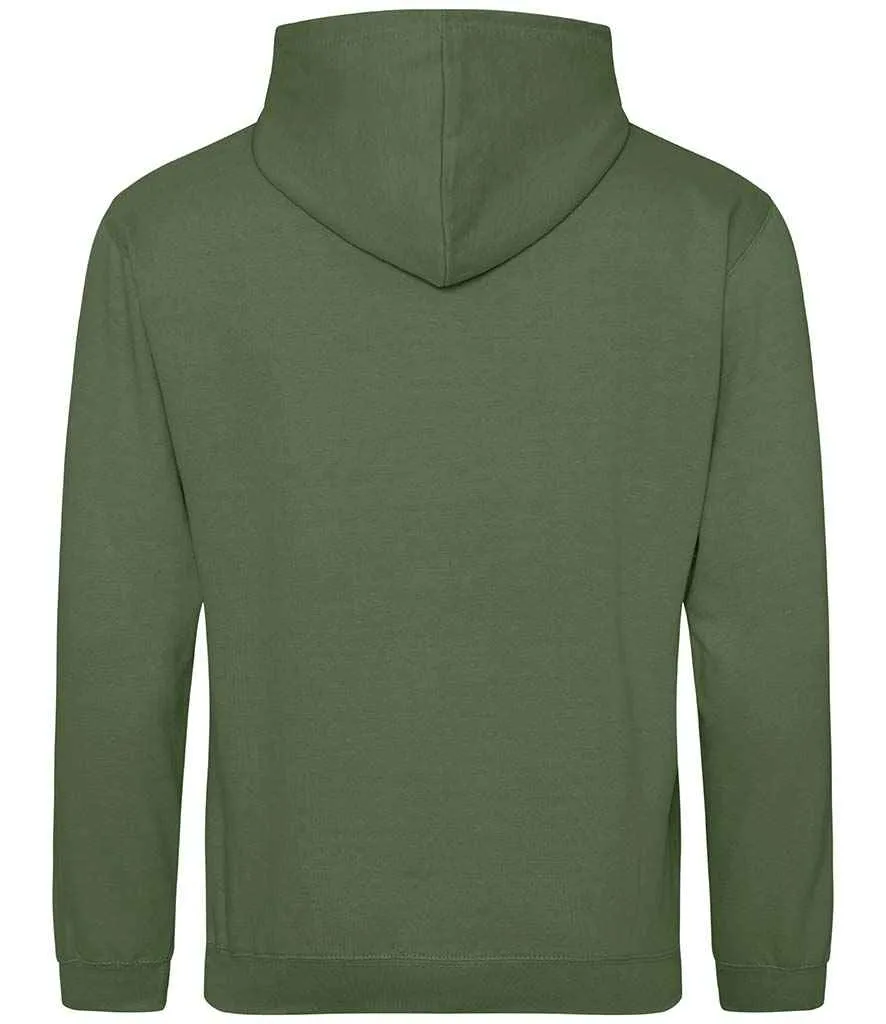 AWDis College Hoodie | Earthy Green