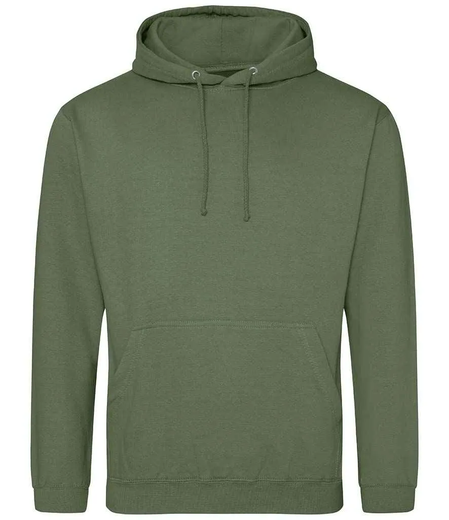 AWDis College Hoodie | Earthy Green