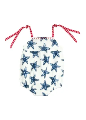 Baby Girl Romper Starfish