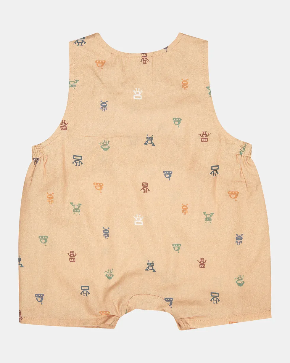 Baby Romper Folk - Cyborg Desert