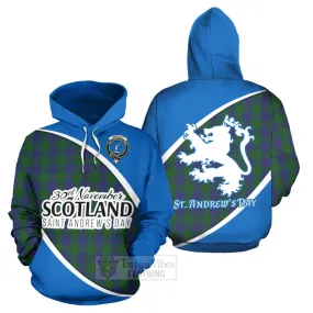 Barclay Family Crest Tartan Hoodie Celebrate Saint Andrew's Day in Style