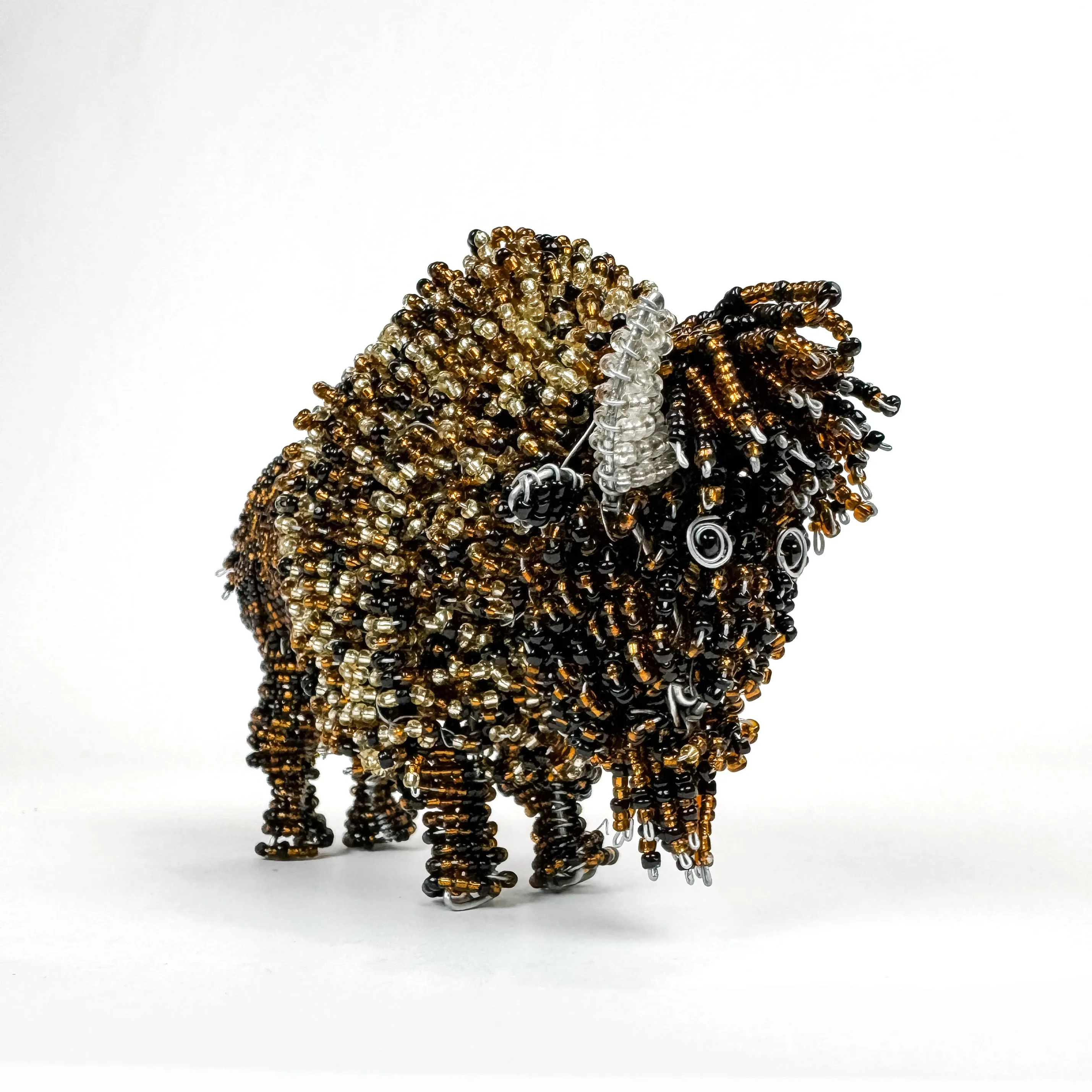 Beaded Bison