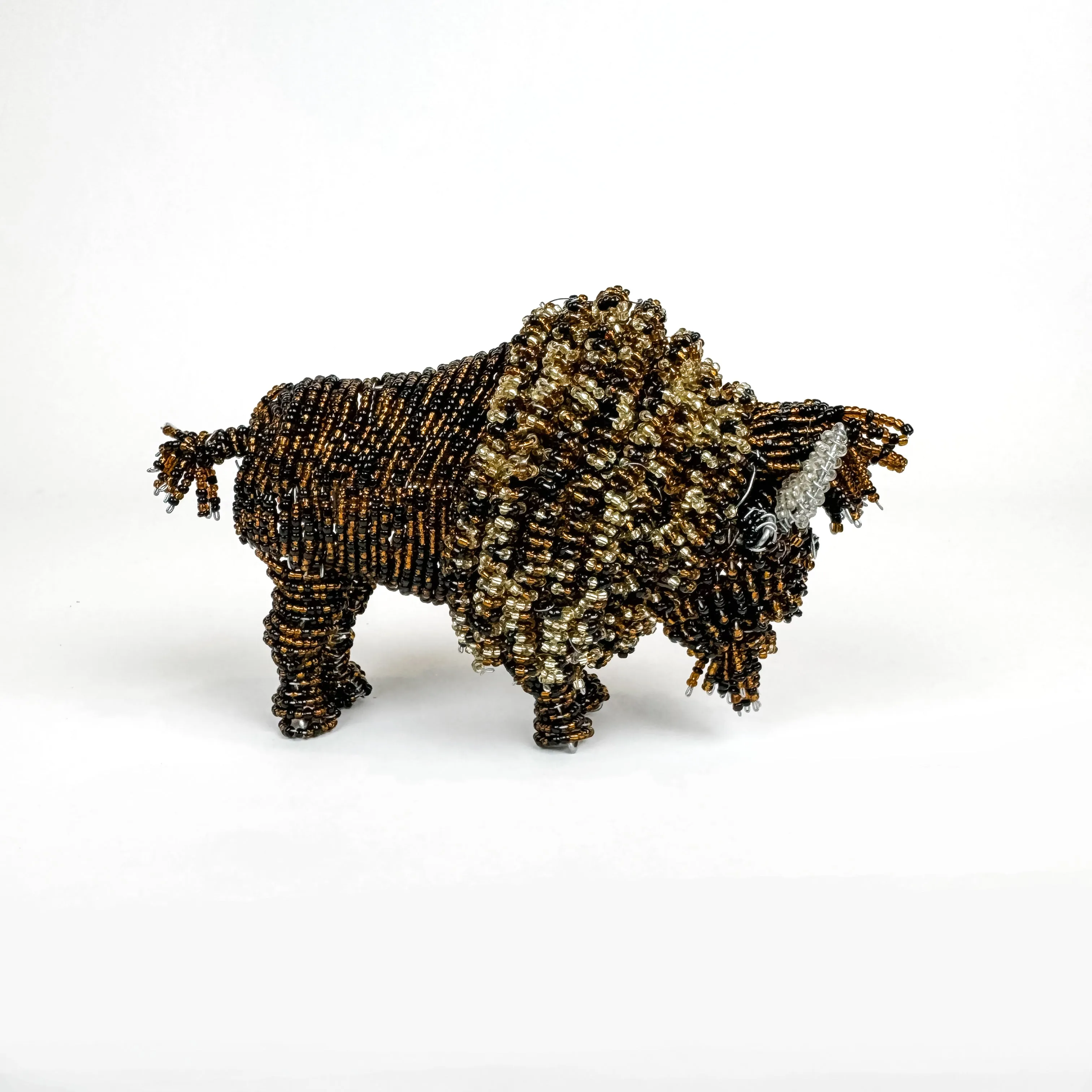 Beaded Bison