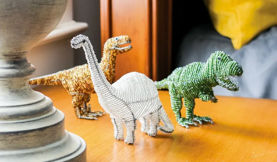 Beaded Dinosaurs