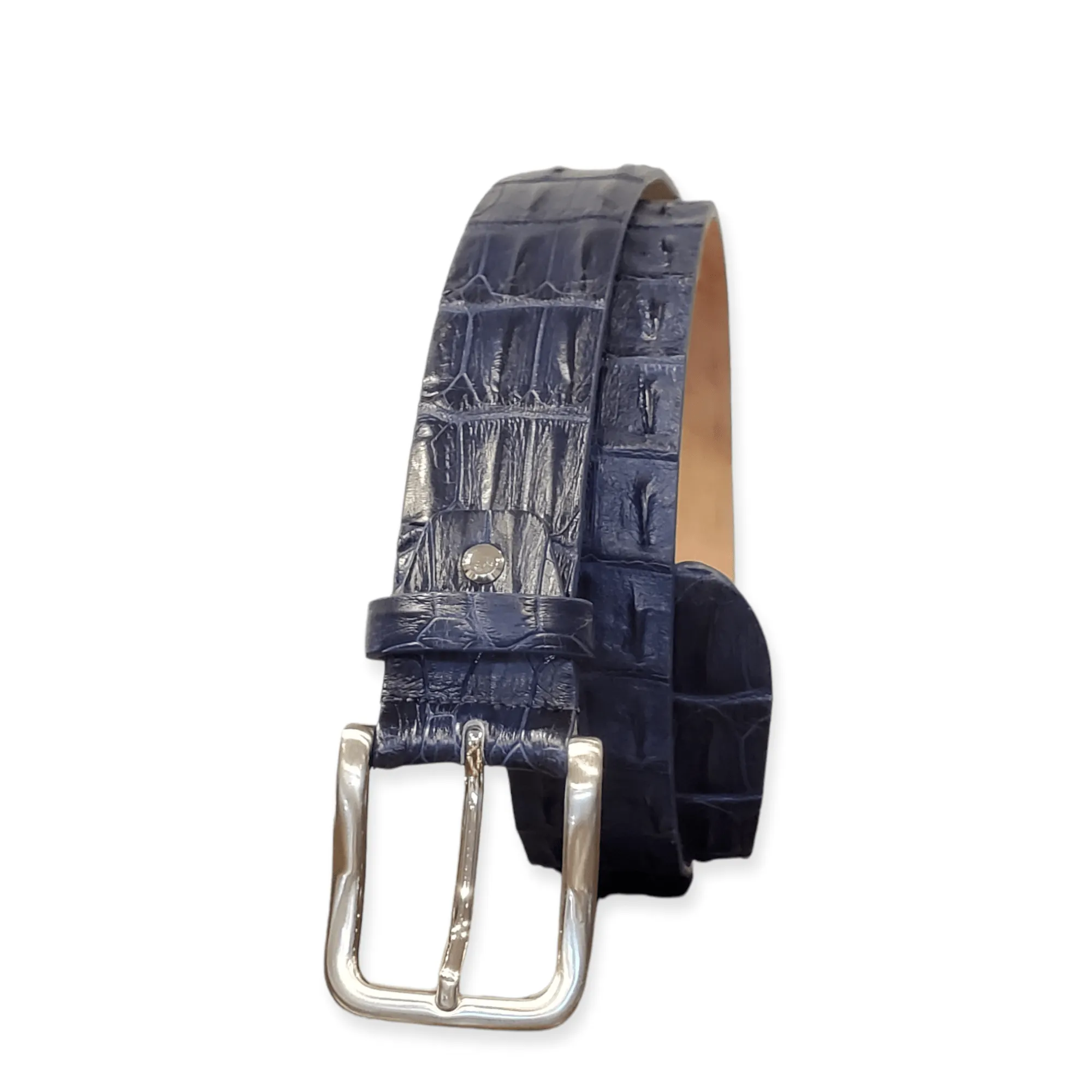 Belt Casual Crocodile Steel Buckle