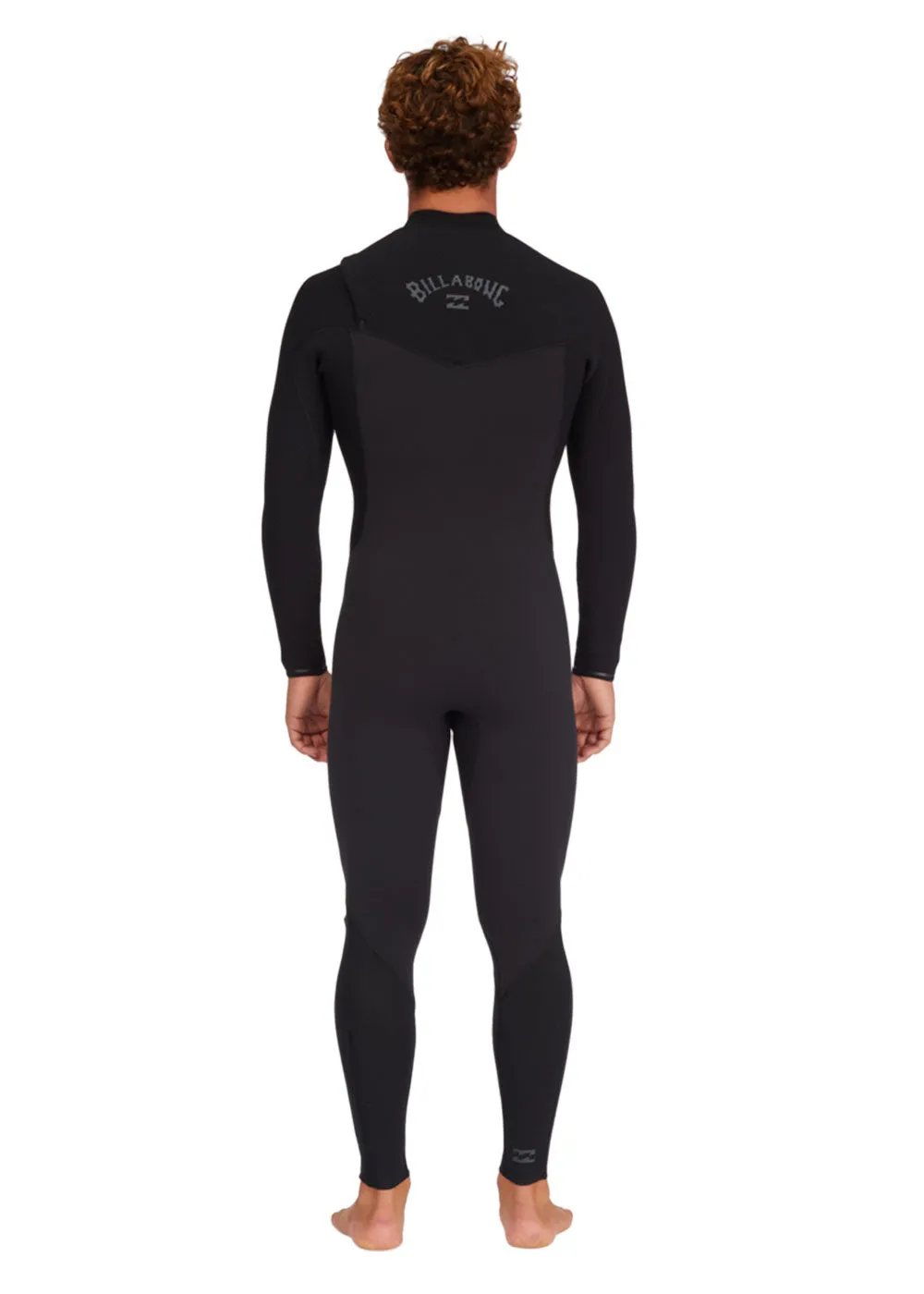 Billabong Mens Revolution 3/2mm Chest Zip Steamer Wetsuit