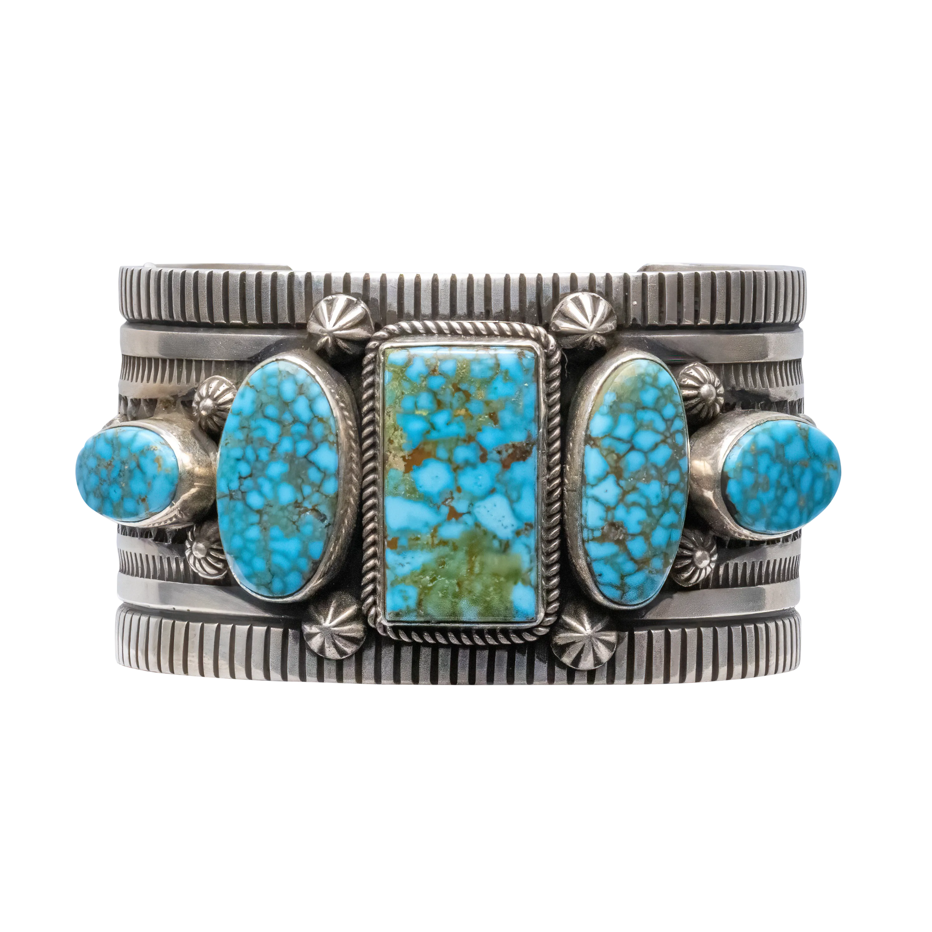 Birdseye Kingman Turquoise Cuff | Albert Jake