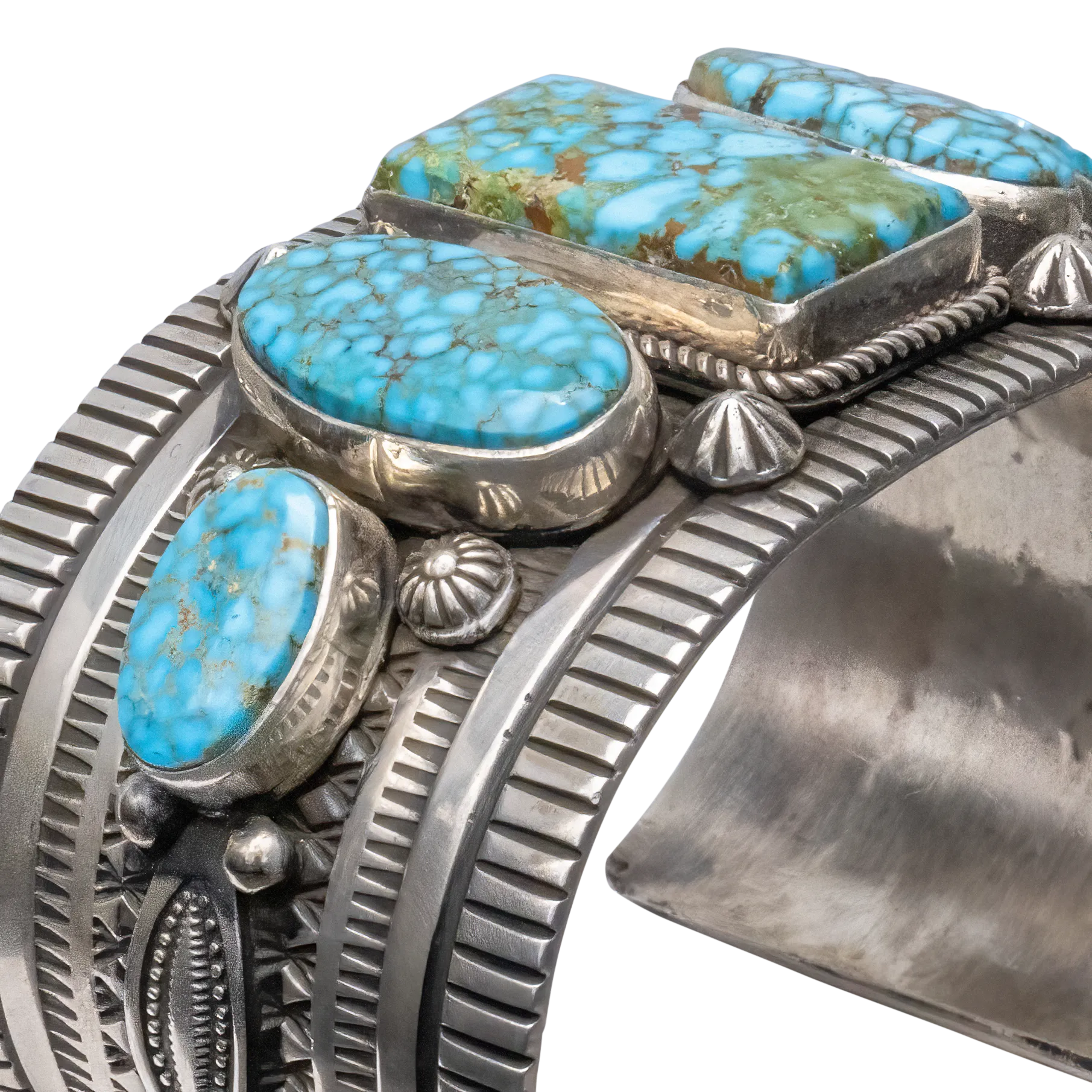 Birdseye Kingman Turquoise Cuff | Albert Jake