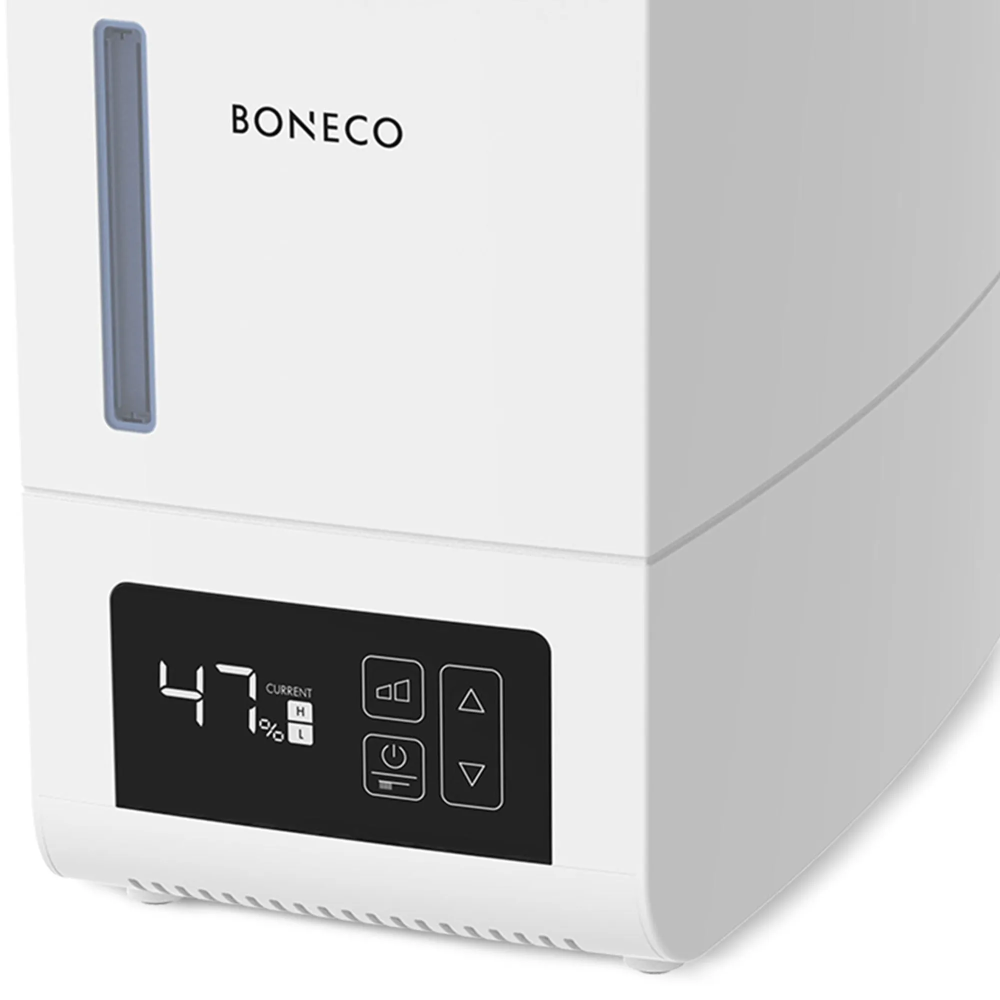 BONECO S250 Large Room Steam Humidifier with Hand Warm Mist and Digital Display