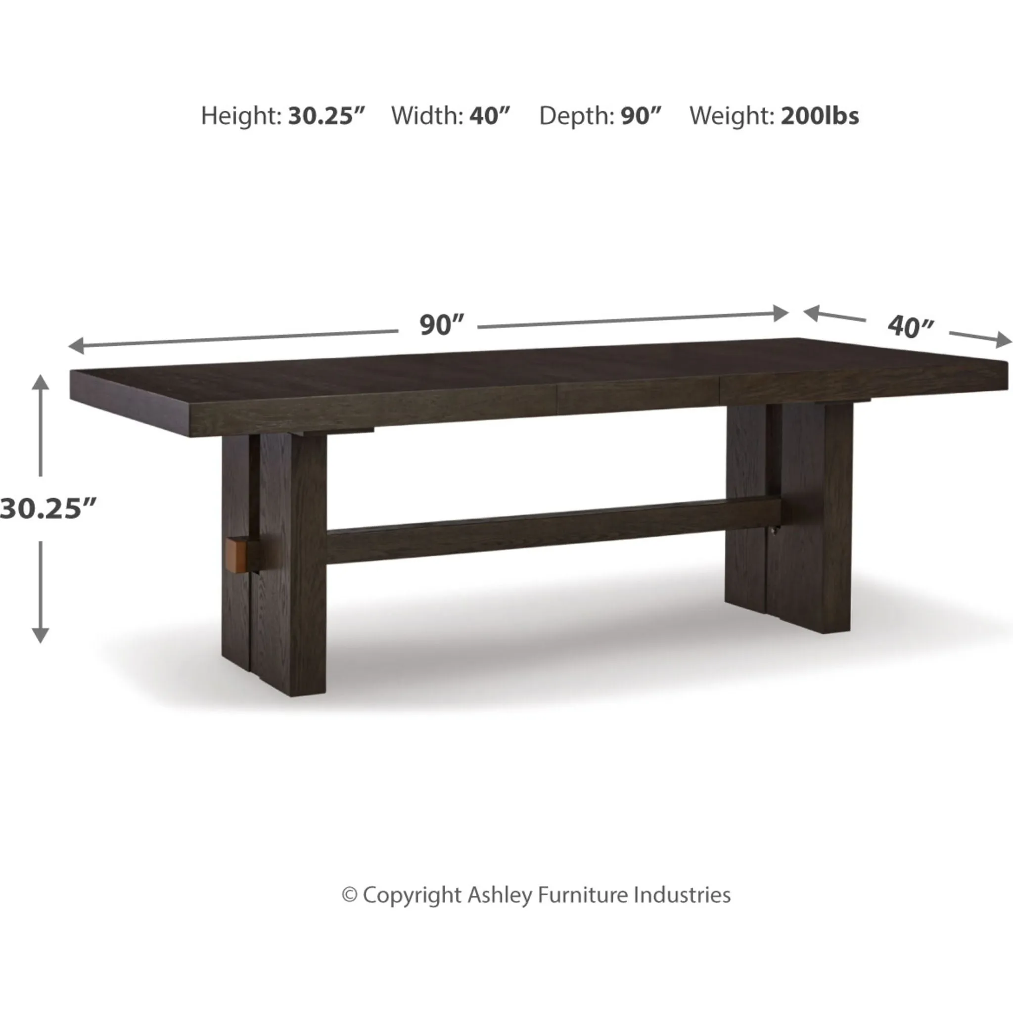 Burkhaus Dining Extension Table