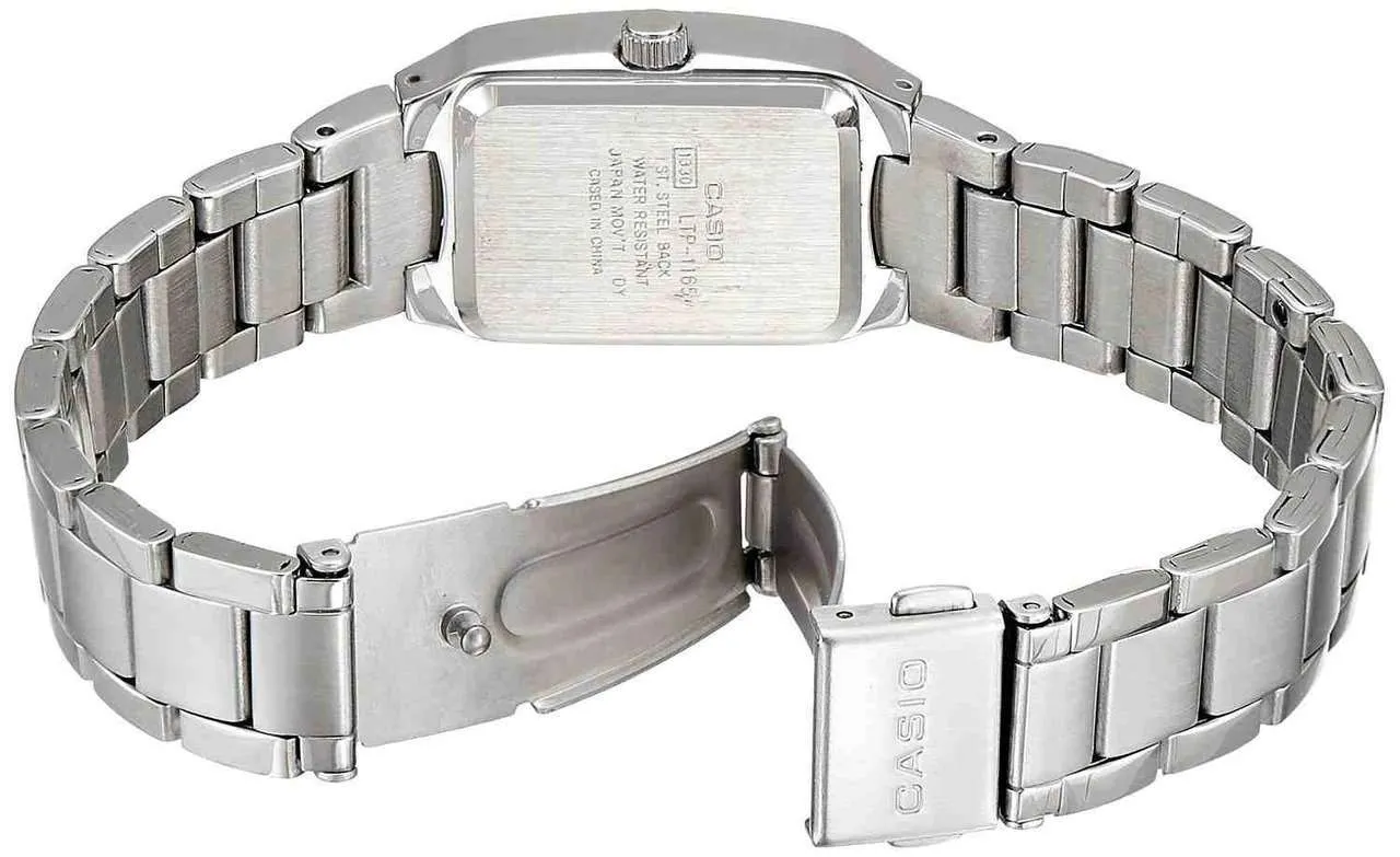 Casio Vintage LTP-1165A-4C Silver Stainless Watch for Women