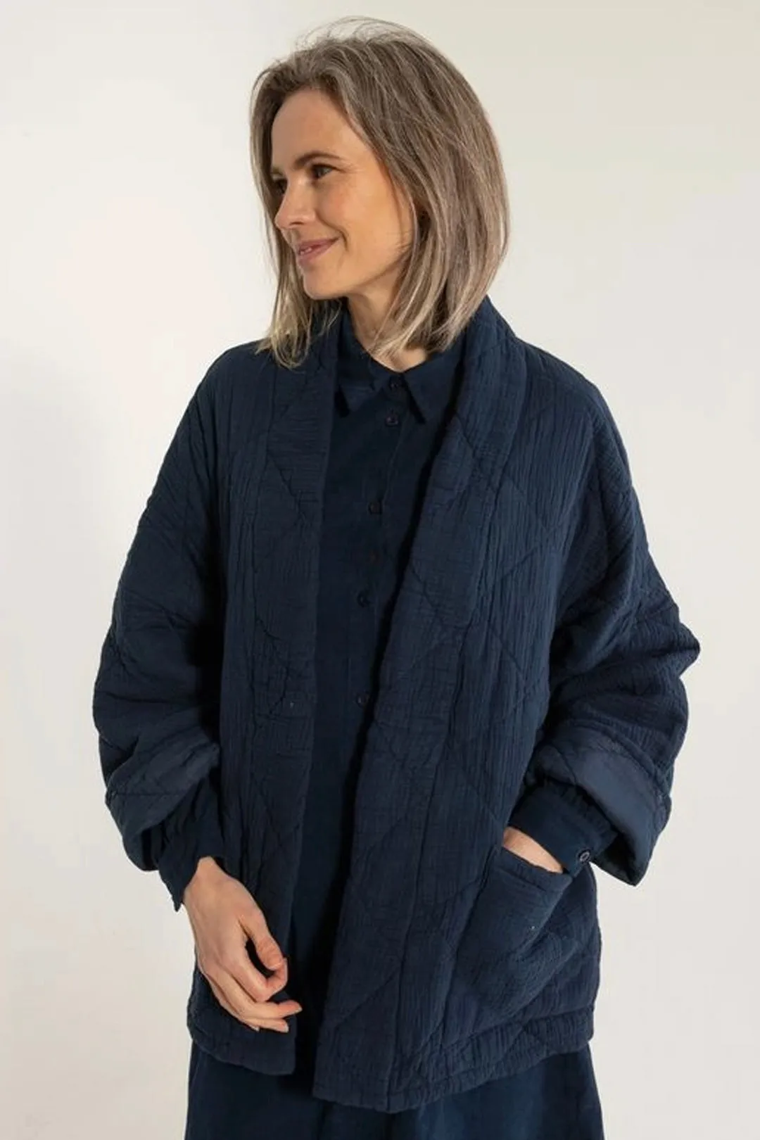 Danefæ København Danekatrin Quilted Jacket Navy