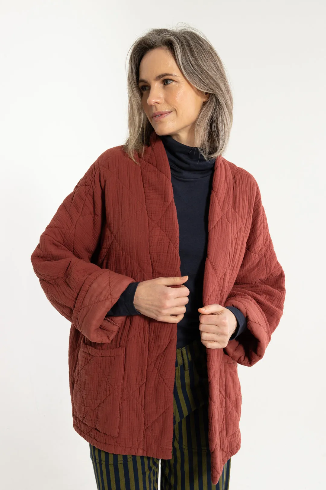 Danefæ København Danekatrin Quilted Jacket Swedish Red