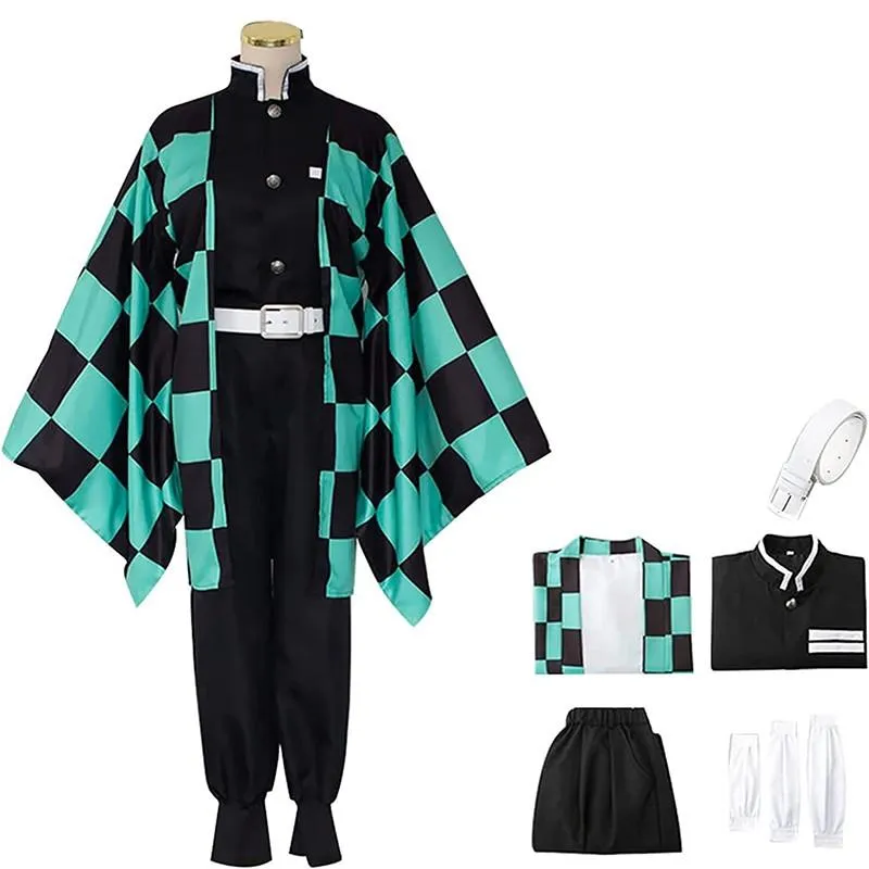 Demon Slayer Tanjiro Kamado Cosplay Costume