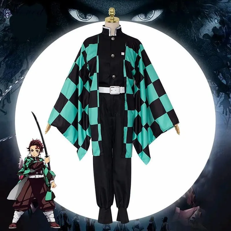 Demon Slayer Tanjiro Kamado Cosplay Costume