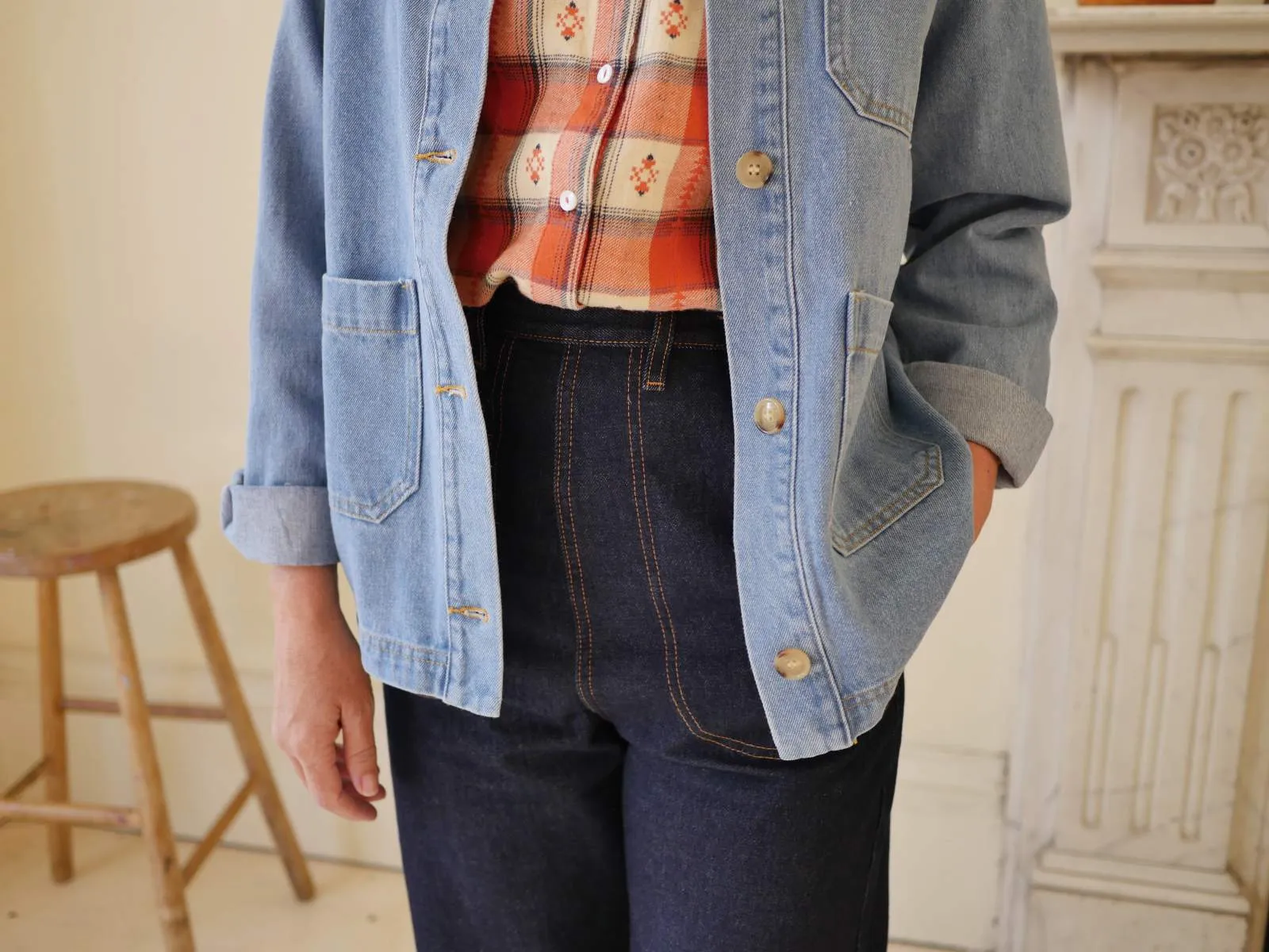 Denim Work Jacket