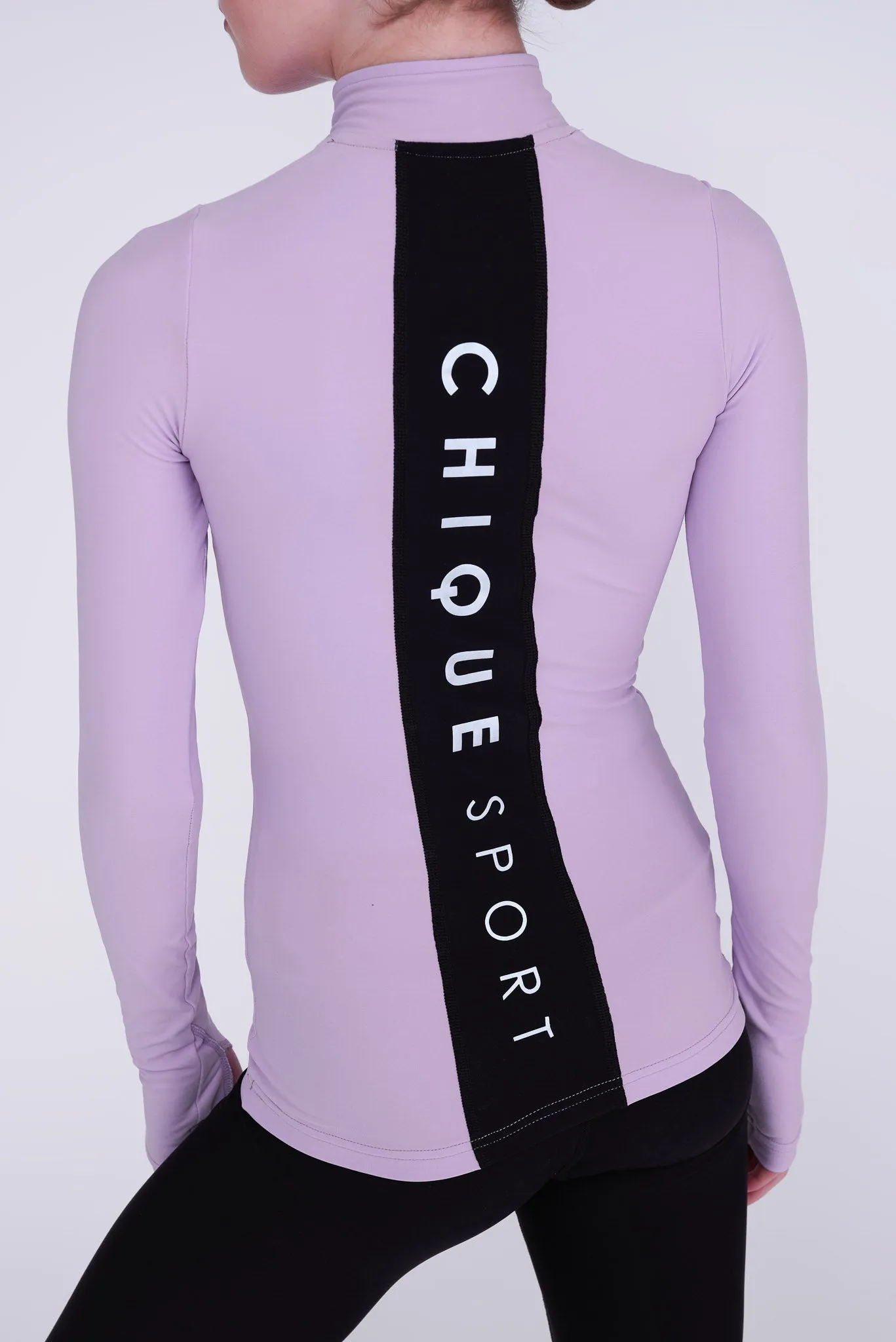 Desire Half-Zip Top in Amethyst