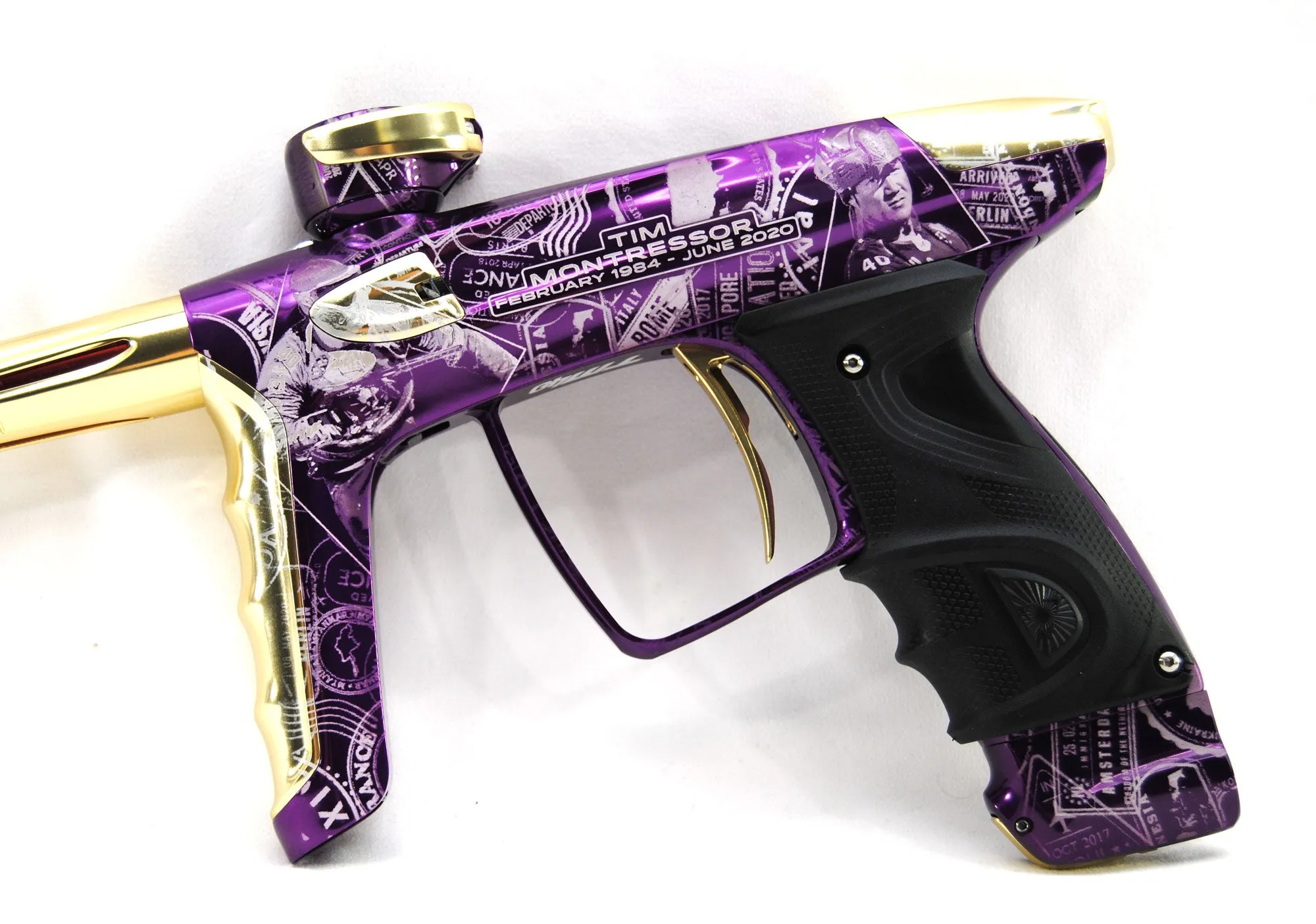 DLX Luxe TM40 Paintball Marker - Tim Montressor Commemorative Edition