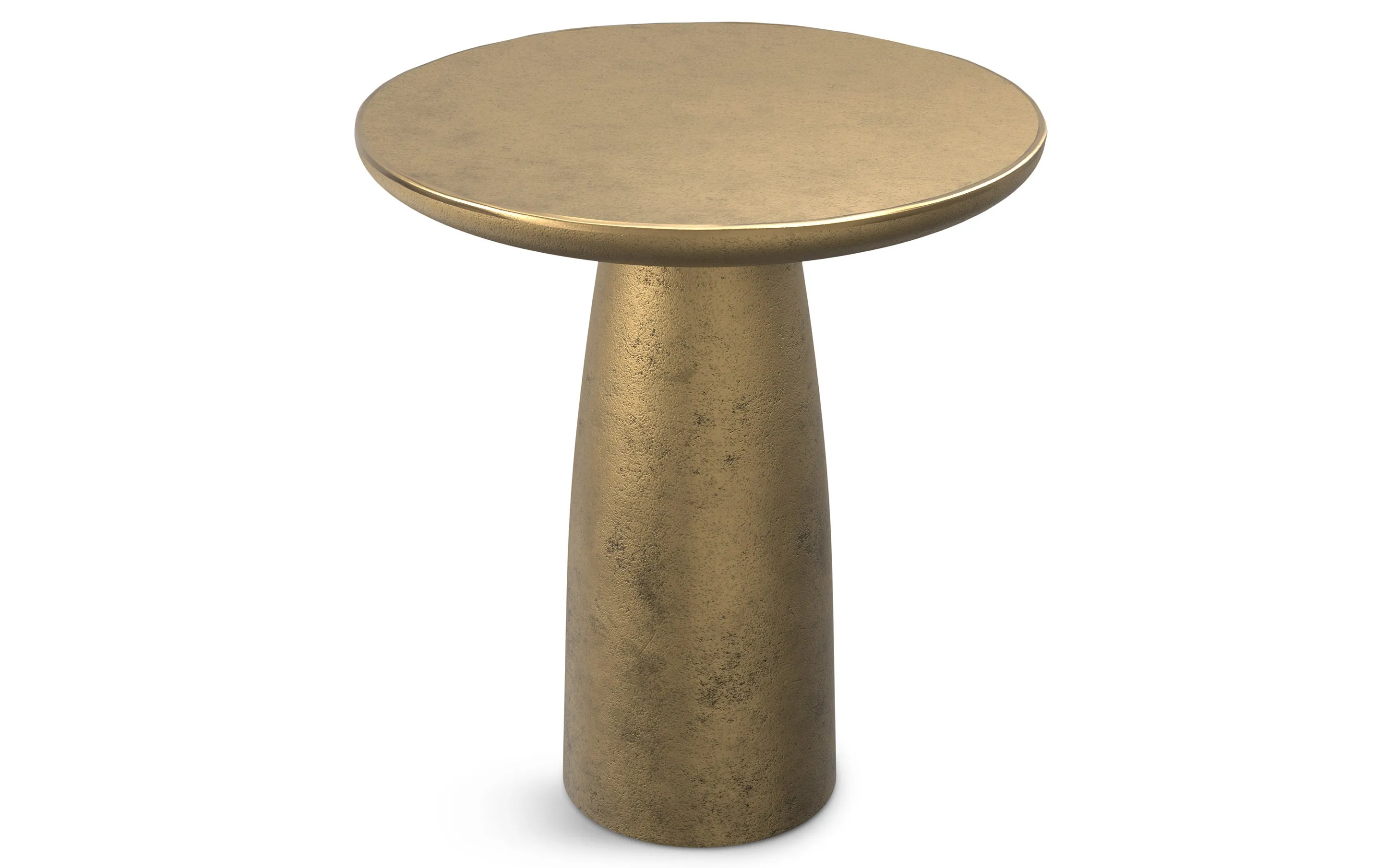 Dominique Cast Aluminum Side Table