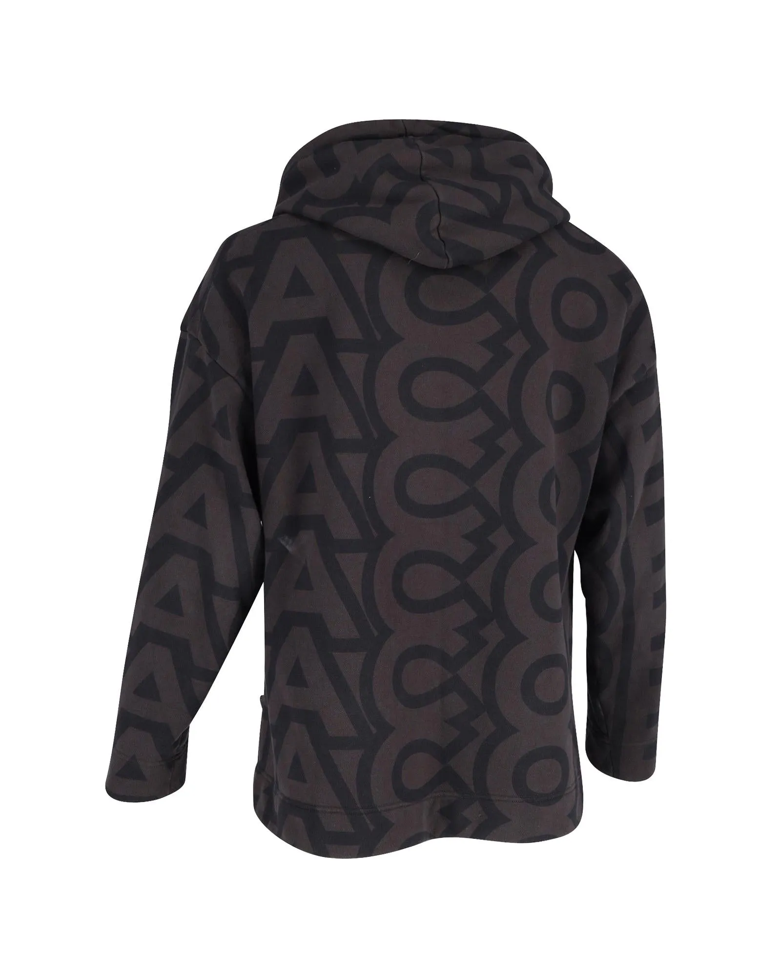 Drawstring Hoodie with Iconic Designer Print on Soft Cotton Fabric