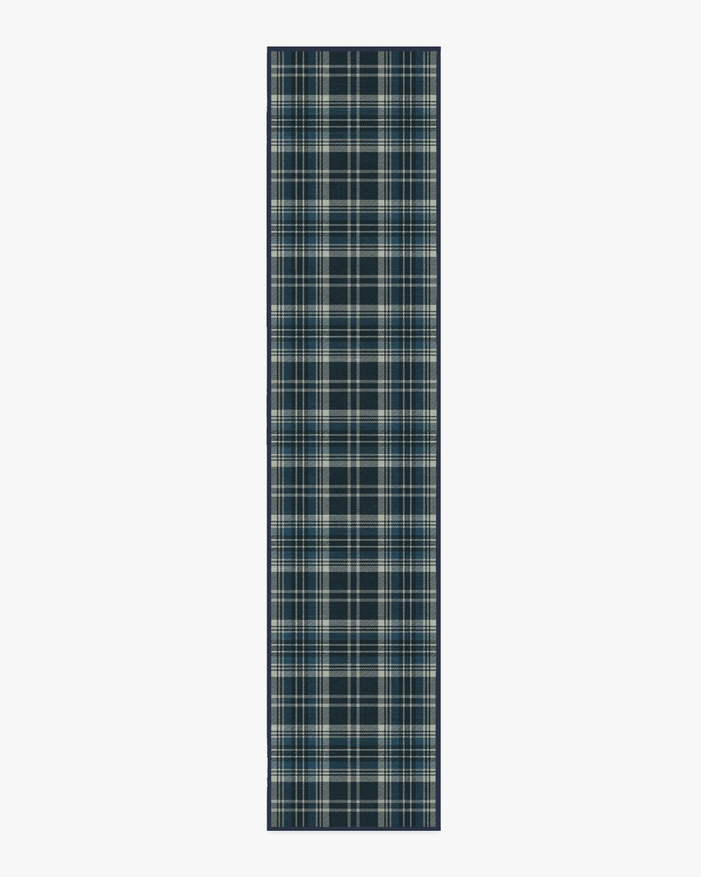 Dress Stewart Tartan Navy Tufted Rug