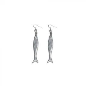 EARRINGS THIN FISH AL17372