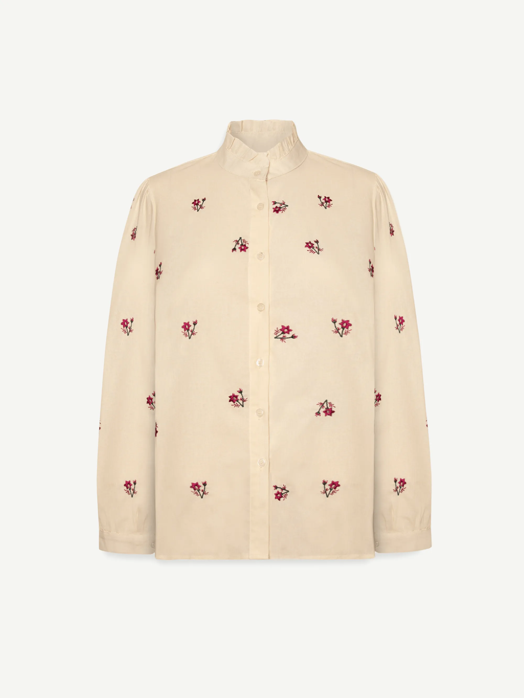 Ecru Floral Solena Shirt