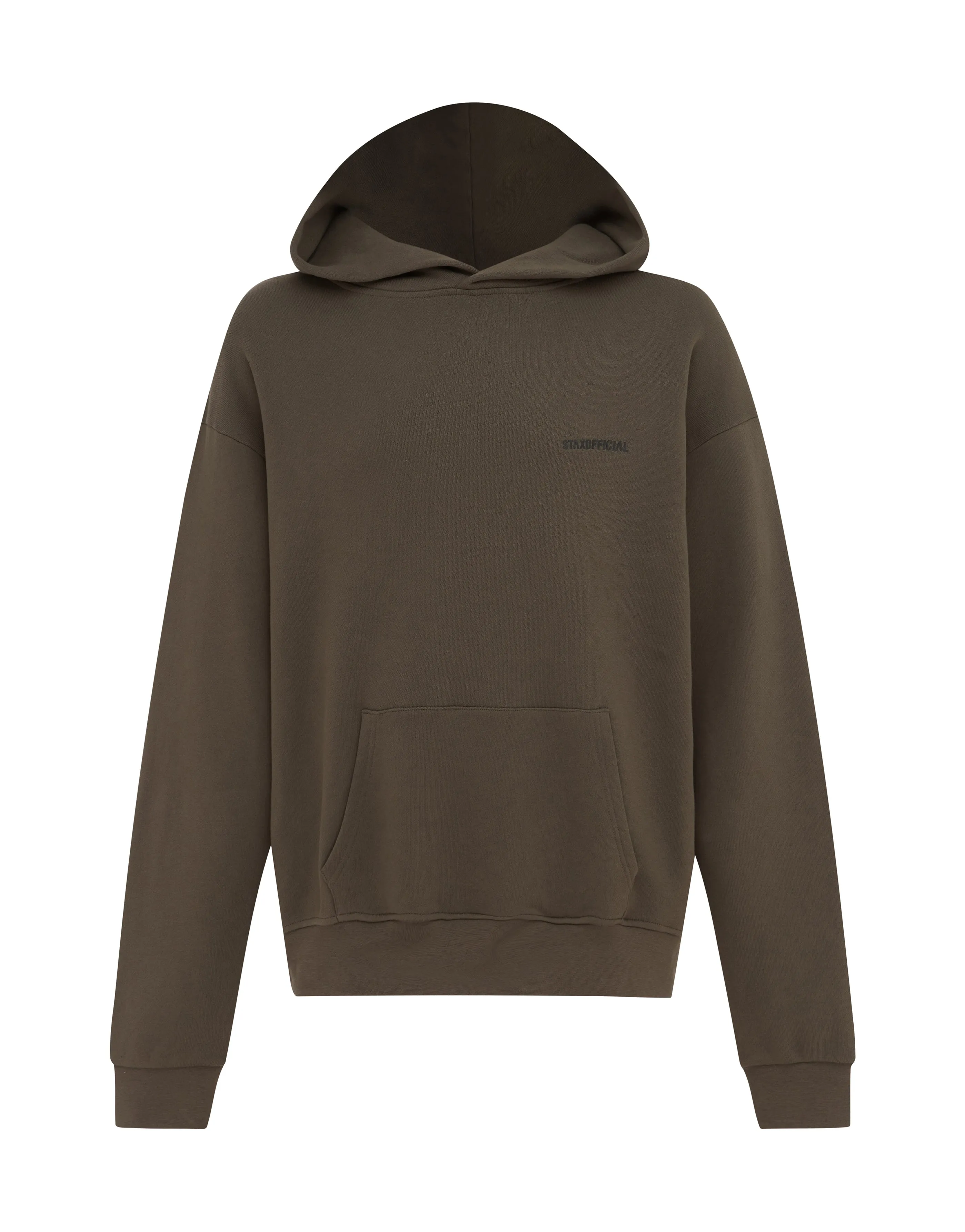 Elements Hoodie Bark - Brown