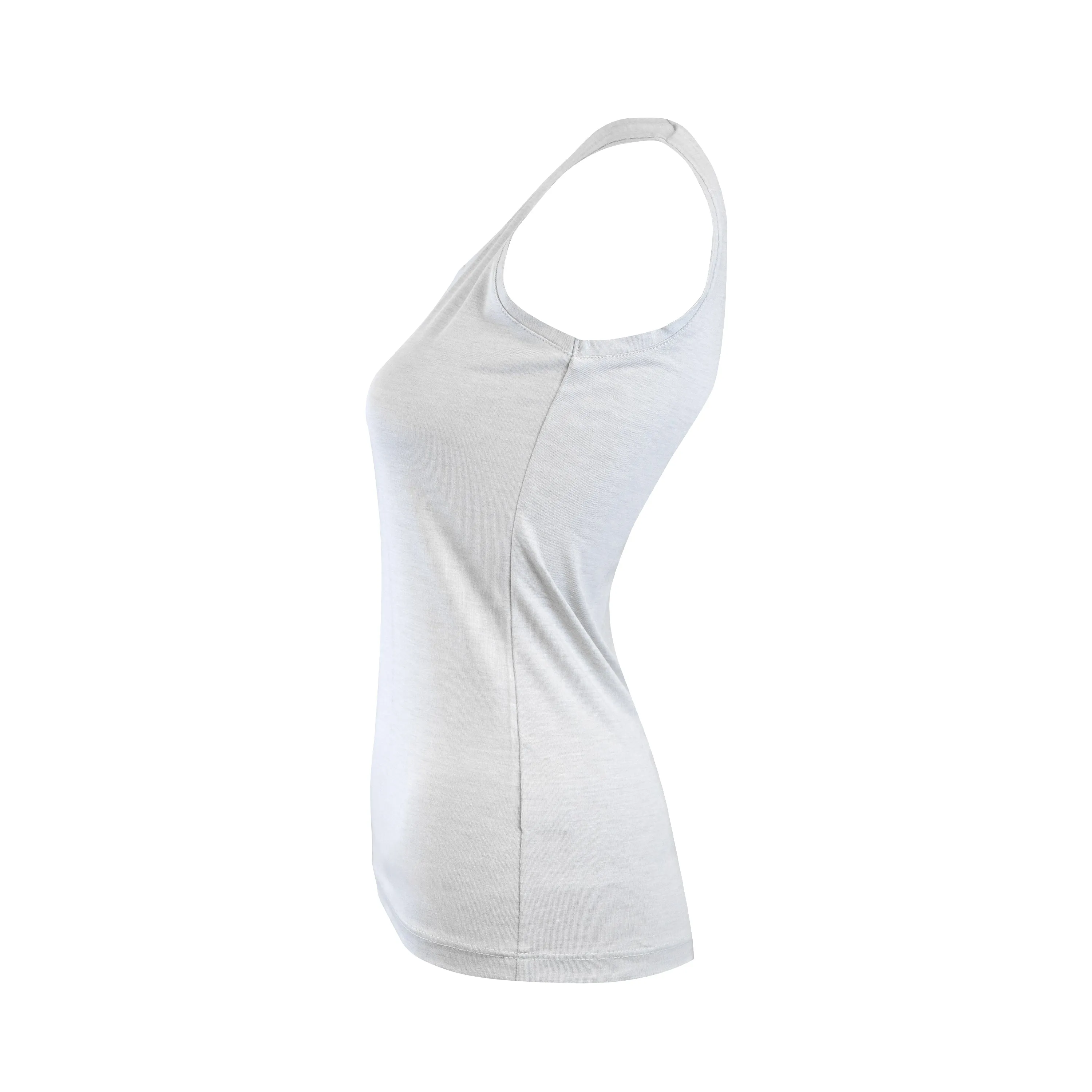 EMF Shielding Ladies Tank Top in Silver Grey