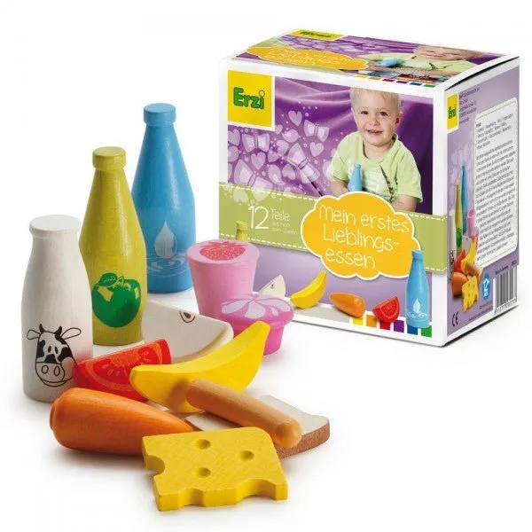 Erzi Wooden Play Food - My First Foods