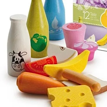 Erzi Wooden Play Food - My First Foods