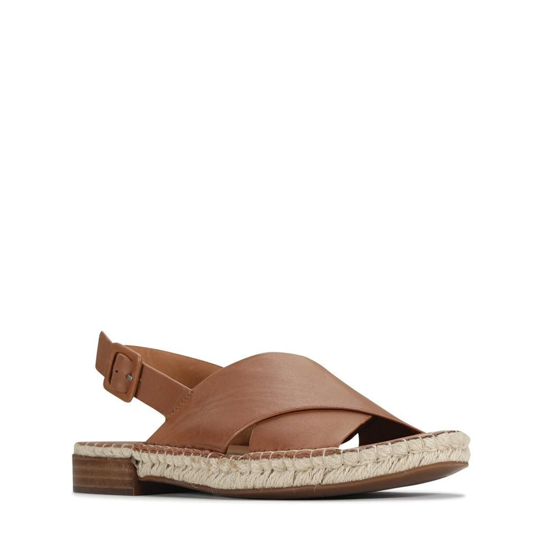 ESPEL LEATHER ESPADRILLE SANDAL