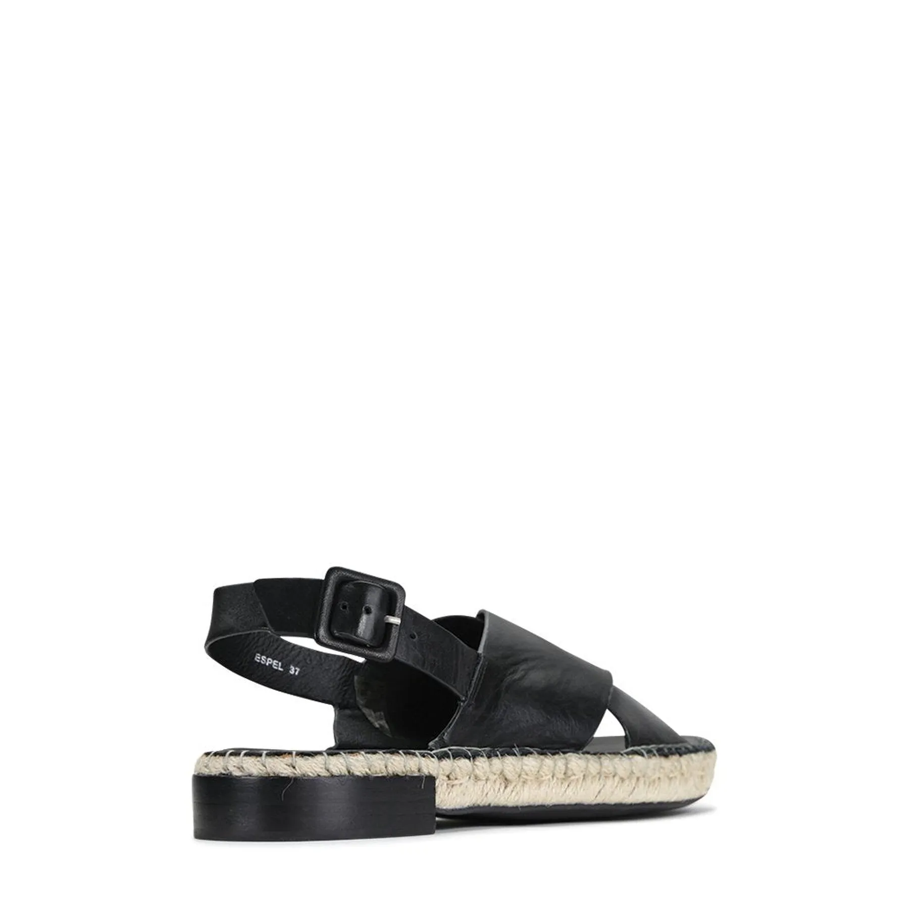 ESPEL LEATHER ESPADRILLE SANDAL