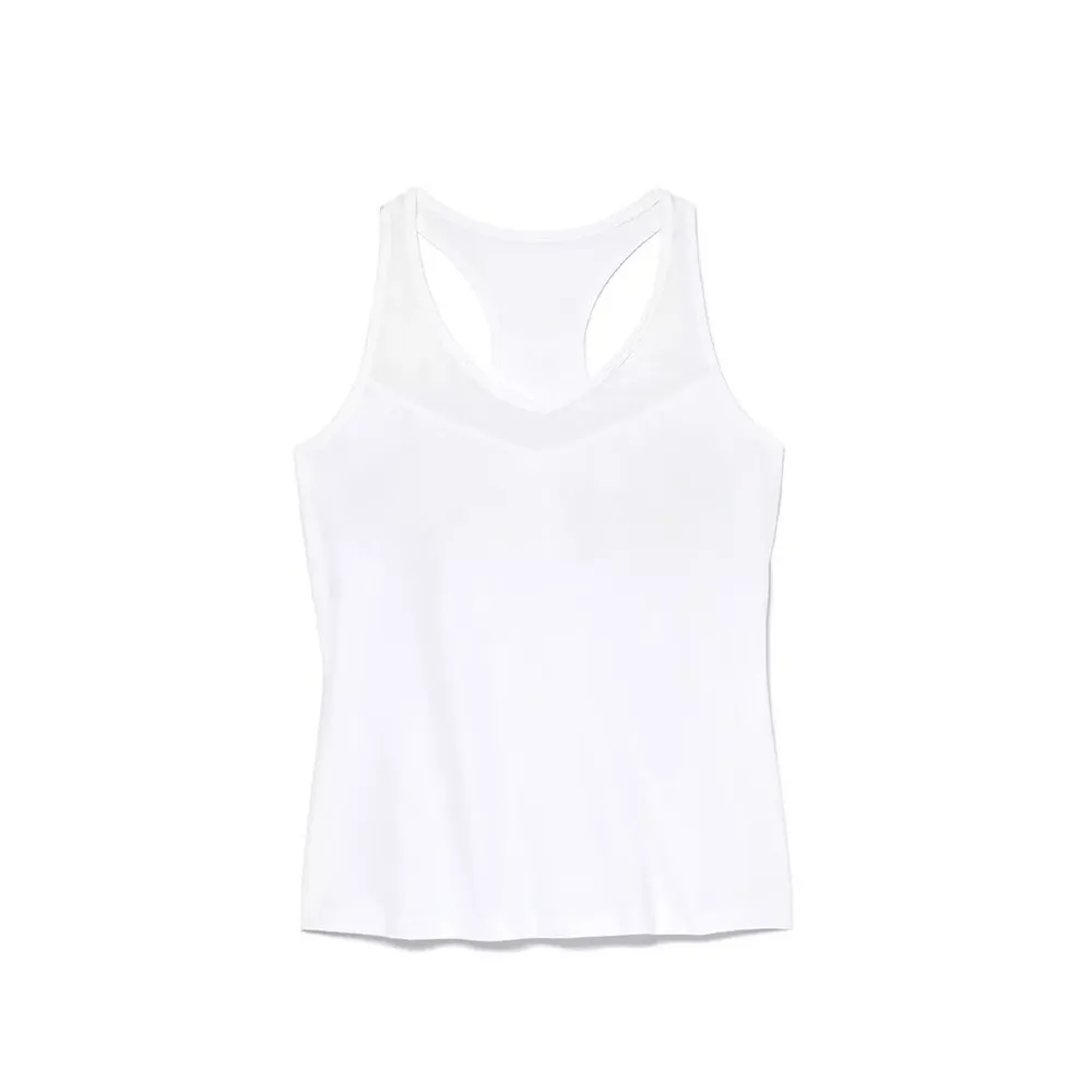 Essentials Racerback Mesh Tank Top