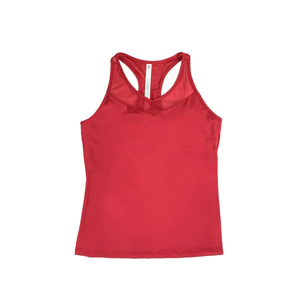 Essentials Racerback Mesh Tank Top